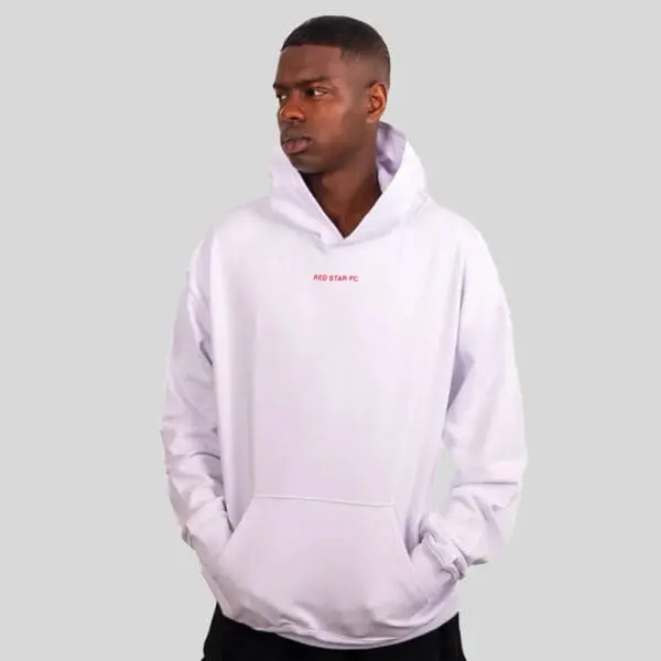 HOODIE OVERSIZE BLANC