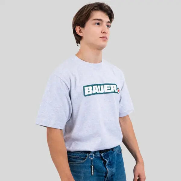 T-SHIRT BAUER GRIS