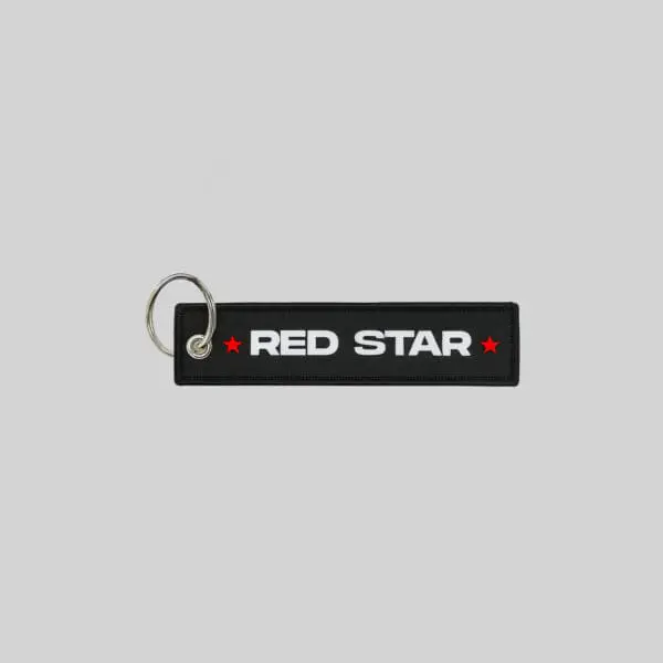 PORTE-CLÉS RED STAR