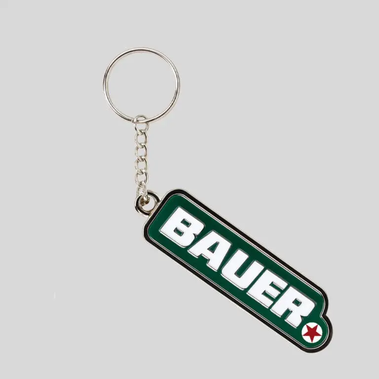 PORTE-CLÉS BAUER LOGO