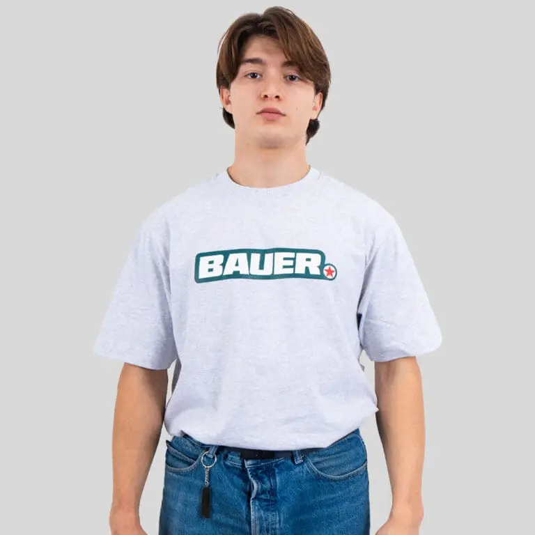 T-SHIRT BAUER GRIS