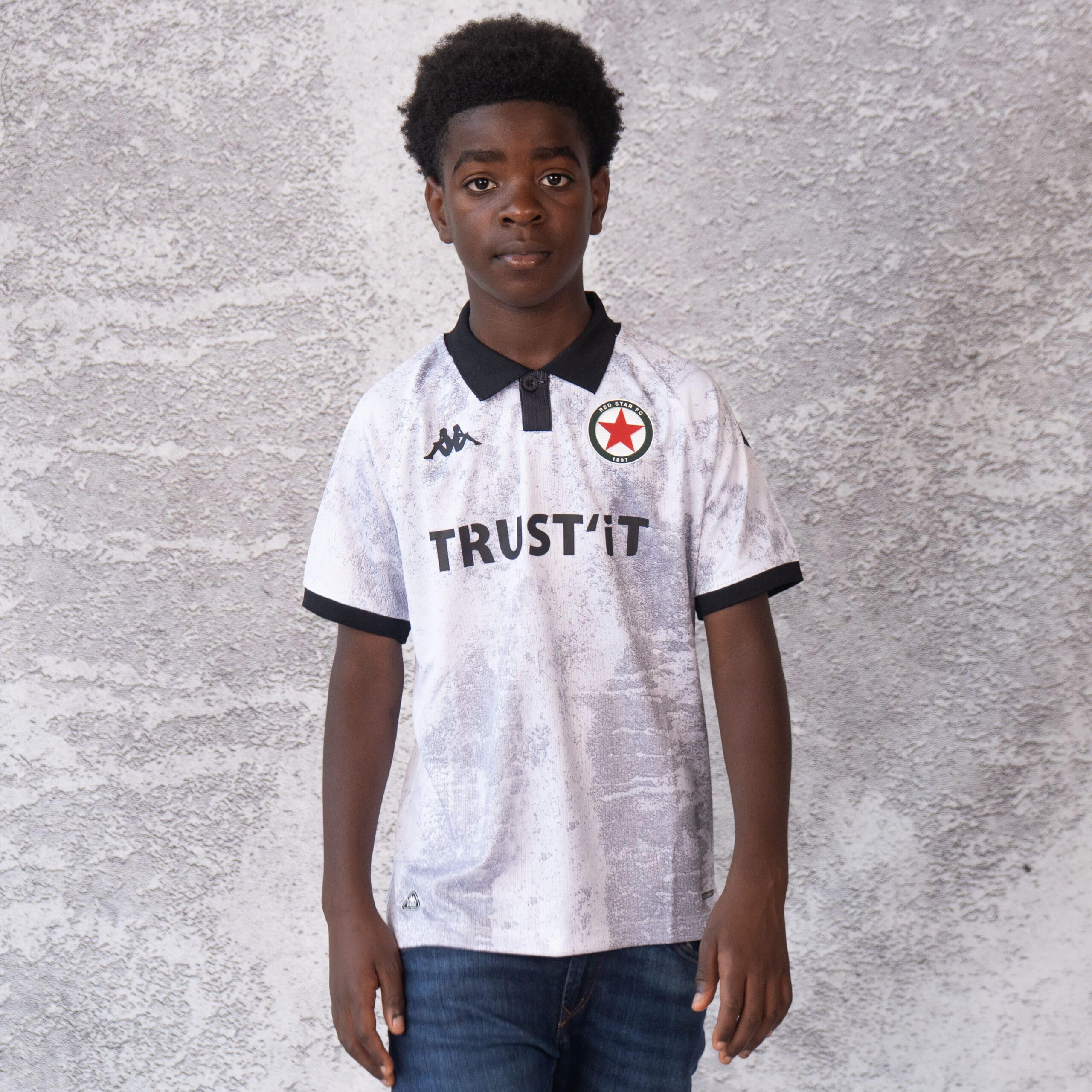 MAILLOT BÉTON BLANC KIDS 25/26