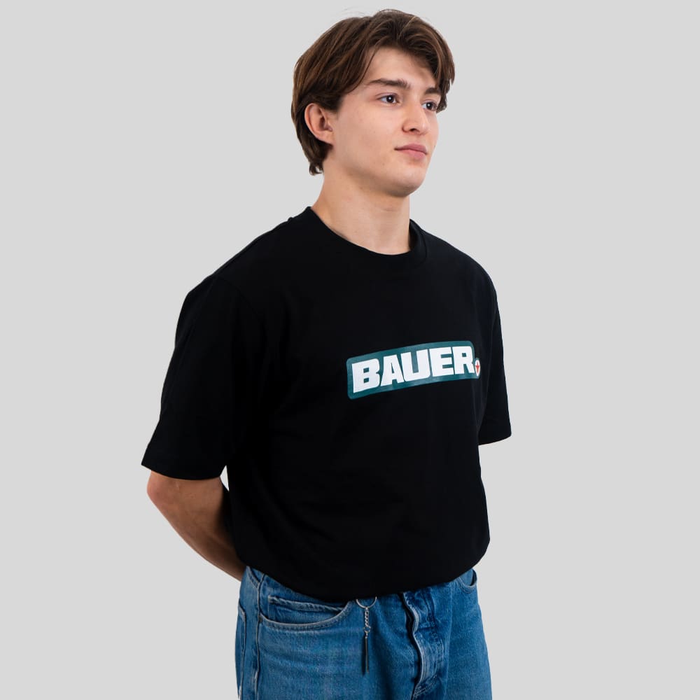 T-SHIRT BAUER NOIR