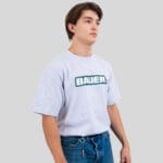 T-SHIRT BAUER GRIS